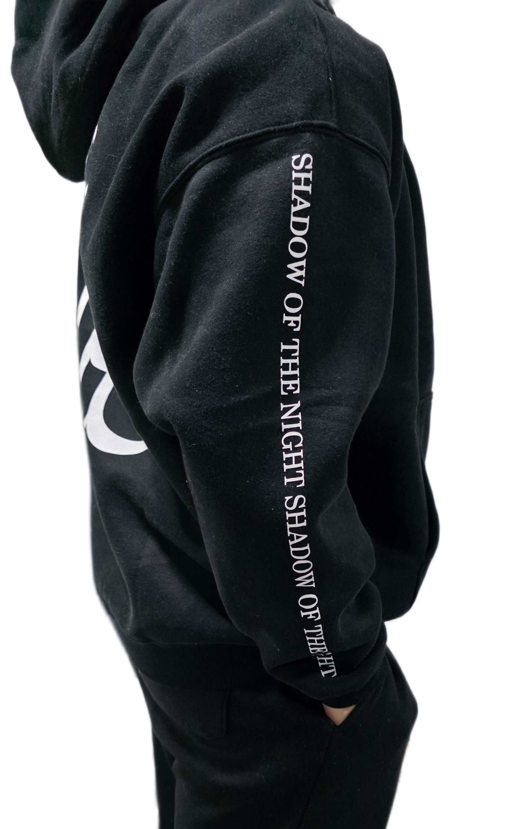 Black Arabic hoodie